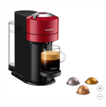 Nespresso Vertuo Next Coffee and Espresso Machine by Breville, Red