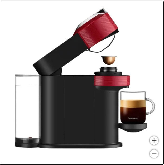 Nespresso Vertuo Next Coffee and Espresso Machine by Breville, Red