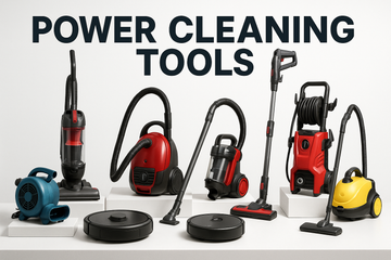 add the Power Cleaning Tools words in picture 